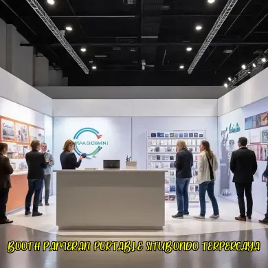 booth pameran portable situbondo terpercaya